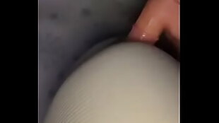 Teenager screws bum with fake penis